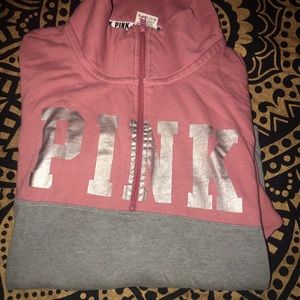 VS PINK half zip